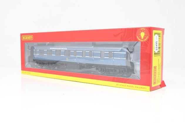 Hornby OO Gauge R4960 LMS Stanier Coronation Scot 57" BTK Coach (w/ Lights) No.5812 - Boxed