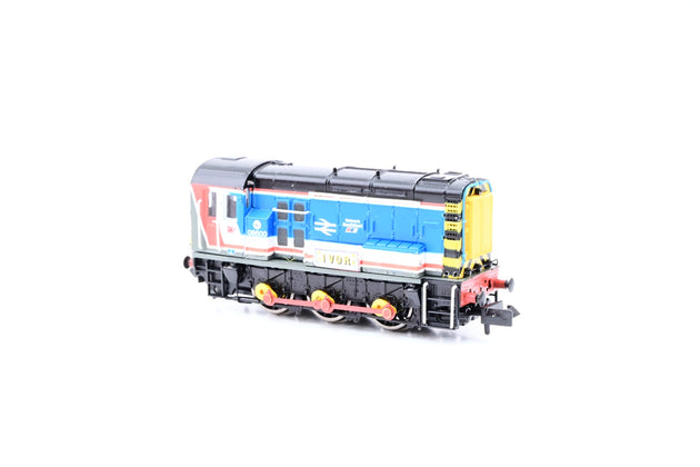 Graham Farish N Gauge 371-023 Network SouthEast Class 08 Diesel Shunter No.08600 'Ivor' - Boxed
