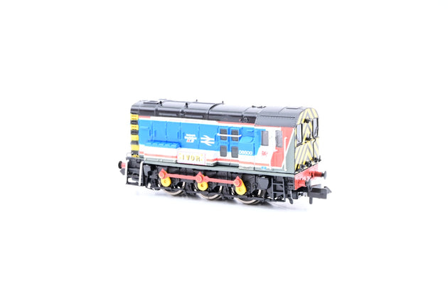 Graham Farish N Gauge 371-023 Network SouthEast Class 08 Diesel Shunter No.08600 'Ivor' - Boxed