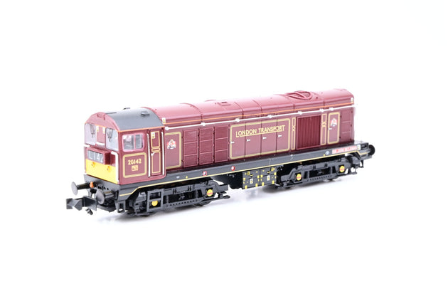 Graham Farish N Gauge 371-034K London Transport Maroon Class 20/0 No.20142  'Sir John Betjeman' - Boxed