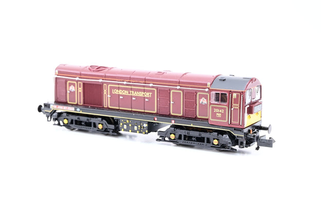 Graham Farish N Gauge 371-034K London Transport Maroon Class 20/0 No.20142  'Sir John Betjeman' - Boxed