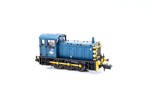 Graham Farish N Gauge BR Blue w/ Wasp Stripes Class 04 Diesel Shunter No.D4258 - Renumbered, Boxed