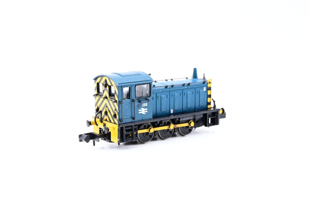 Graham Farish N Gauge BR Blue w/ Wasp Stripes Class 04 Diesel Shunter No.D4258 - Renumbered, Boxed