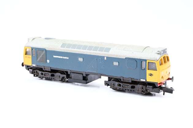 Graham Farish N Gauge BR Blue Class 25 No.25322 'Tamworth Castle' - Split from Set, Boxed