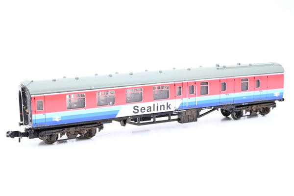 Graham Farish N Gauge 374-196 BR Mk1 BSK Brake Second Corridor 'Sealink' - Boxed