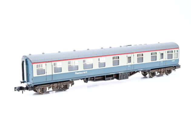 Graham Farish N Gauge 374-115 BR Mk1 Restaurant Car RU Blue/Grey No.E1938 - Boxed