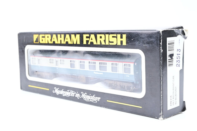 Graham Farish N Gauge 374-115 BR Mk1 Restaurant Car RU Blue/Grey No.E1938 - Boxed