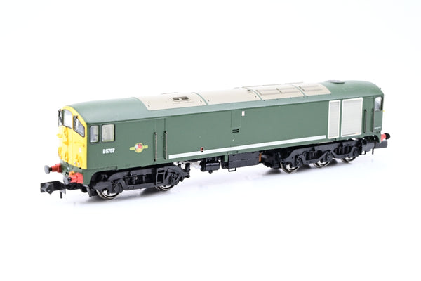 Rapido Trains N Gauge BR Green w/ FYE Class 28 No.D5707 - Boxed