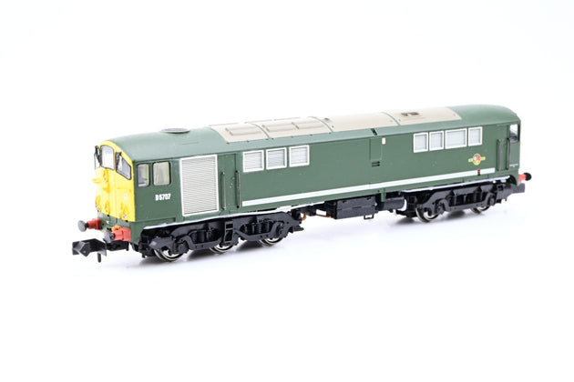 Rapido Trains N Gauge BR Green w/ FYE Class 28 No.D5707 - Boxed
