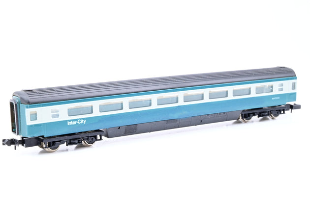 Graham Farish N Gauge 0705 BR 75ft Mk3 TS Coach Blue/Grey No.W42023 - Boxed