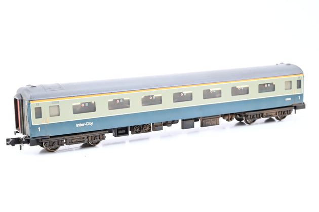 Graham Farish N Gauge 374-752 Mk2F 65ft Coach TFO Blue/Grey No.3186 - Boxed