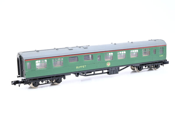 Graham Farish N Gauge 0753 BR 63ft Mk1 Buffet (RMB) Green SR No.S1873 - Boxed