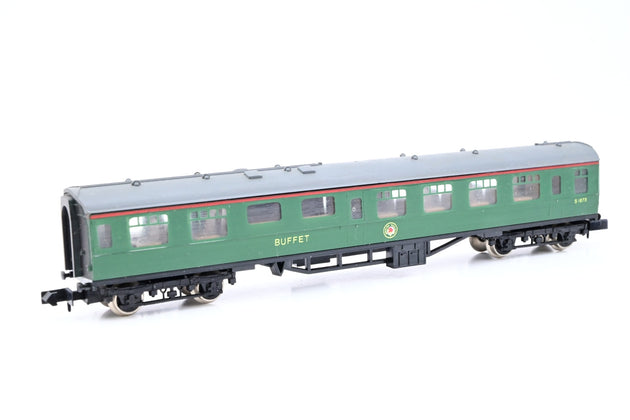 Graham Farish N Gauge 0753 BR 63ft Mk1 Buffet (RMB) Green SR No.S1873 - Boxed