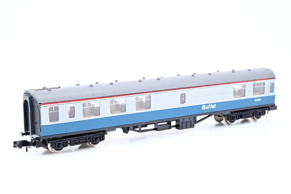Graham Farish N Gauge 0755 BR 63ft Mk1 Buffet (RMB) Blue/Grey No.E1834 - Boxed