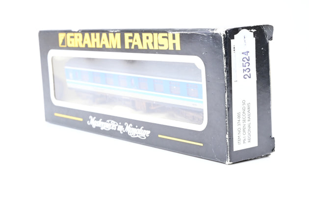 Graham Farish N Gauge 374-005 Mk1 Open Second SO Regional Railways No.4873 - Boxed