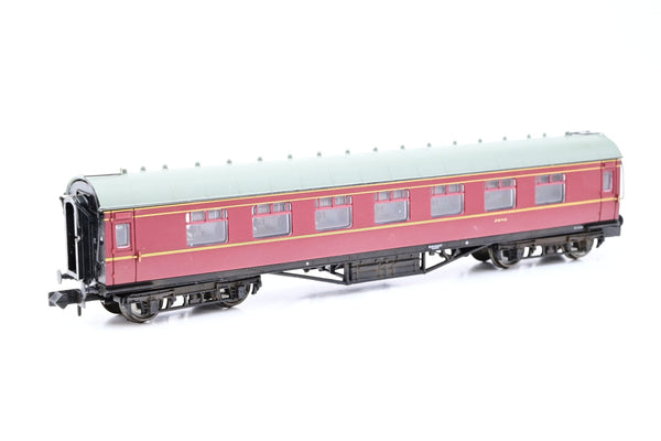 Graham Farish N Gauge 374-835 Stanier Corridor 3rd LMS Crimson Lake No.2040 - Boxed