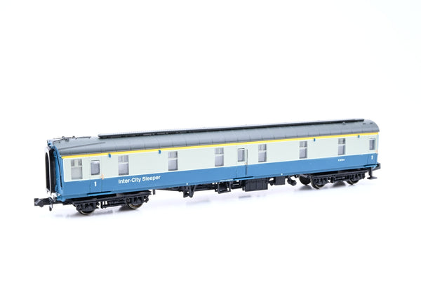 Graham Farish N Gauge 374-928 Mk1 SLF Sleeping Car First Class BR Blue/Grey Inter-City No.E2054 - Boxed
