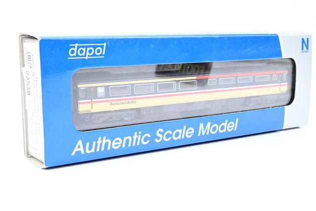 Dapol N Gauge 2P-005-140 Mk3 Buffet Intercity 125 Executive HST No.40408 - Boxed
