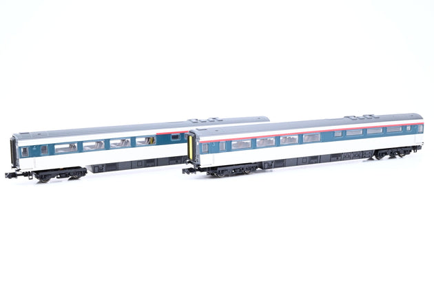 Dapol N Gauge 2P-007-003 HST-P Buffet Pack Trailer Buffet (TRSB) & Trailer Kitchen (TRUK) No. 10000 & 10100 - Boxed