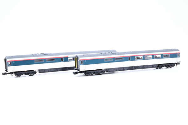 Dapol N Gauge 2P-007-003 HST-P Buffet Pack Trailer Buffet (TRSB) & Trailer Kitchen (TRUK) No. 10000 & 10100 - Boxed