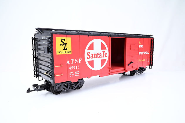 LGB G Gauge 45915 Santa Fe 'Super Shock Control' Box Car No.45915 - Boxed