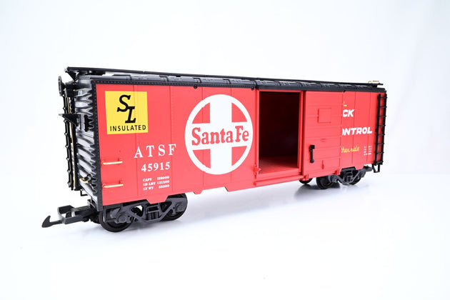 LGB G Gauge 45915 Santa Fe 'Super Shock Control' Box Car No.45915 - Boxed
