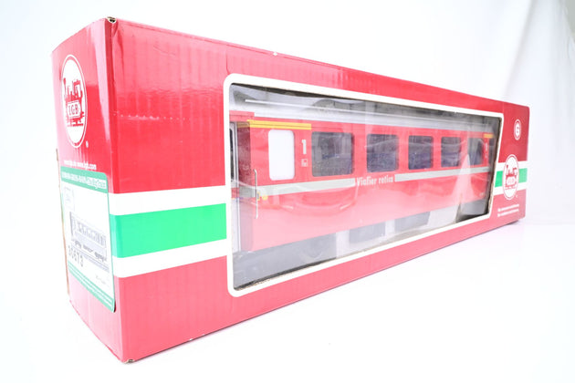 LGB G Gauge 30673 RhB Red 1st Class Passenger Car No.A1227 - Boxed