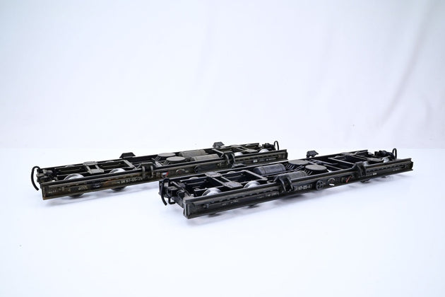 LGB G Gauge 49180 DR Roller Car Set No.97-05-42 & 97-05-28 - Weathered, Boxed