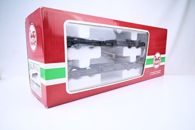 LGB G Gauge 49180 DR Roller Car Set No.97-05-42 & 97-05-28 - Weathered, Boxed