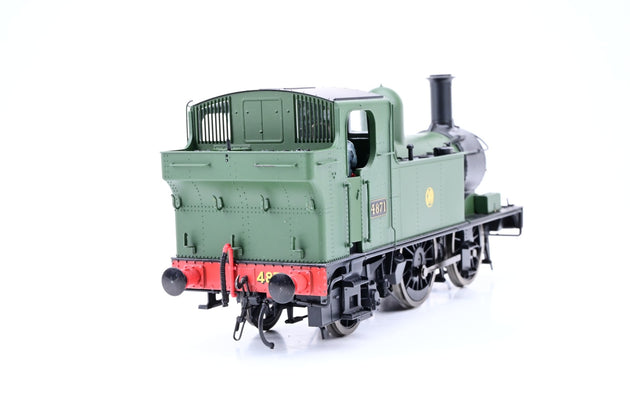 Dapol O Gauge 7S-006-002 48xx Class GWR Shirtbutton Green No.4871 - Boxed