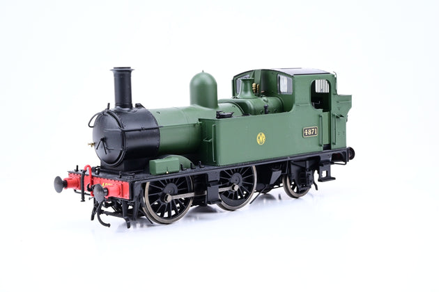 Dapol O Gauge 7S-006-002 48xx Class GWR Shirtbutton Green No.4871 - Boxed