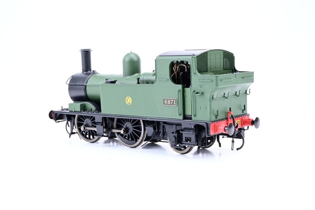 Dapol O Gauge 7S-006-002 48xx Class GWR Shirtbutton Green No.4871 - Boxed