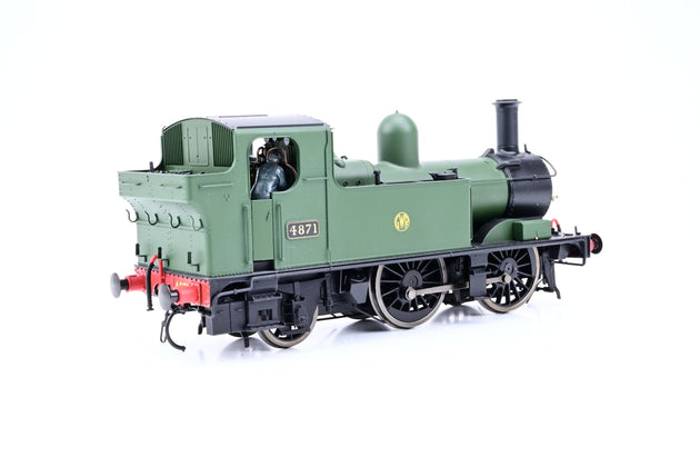 Dapol O Gauge 7S-006-002 48xx Class GWR Shirtbutton Green No.4871 - Boxed