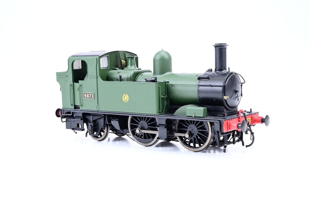 Dapol O Gauge 7S-006-002 48xx Class GWR Shirtbutton Green No.4871 - Boxed