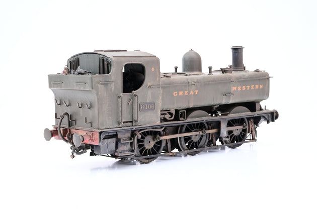 Kit Built O Gauge Castle Models GWR 6400 Class 0-6-0PT Great Western Green No.6406 - Boxed
