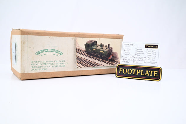 Kit Built O Gauge Castle Models GWR 6400 Class 0-6-0PT Great Western Green No.6406 - Boxed