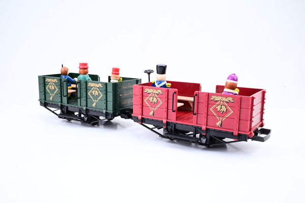 LGB G Gauge 31440 Christmas Sightseeing Passenger Car with Figures - Boxed