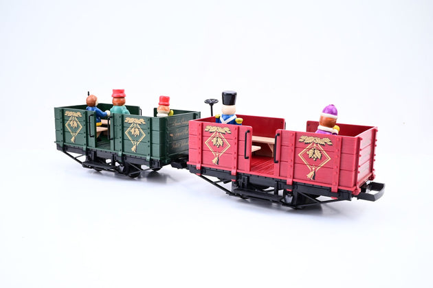 LGB G Gauge 31440 Christmas Sightseeing Passenger Car with Figures - Boxed
