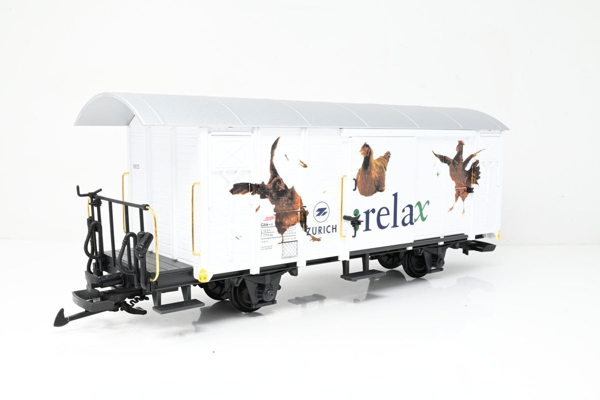 LGB G Gauge 47810 RhB Relax Boxcar - Boxed