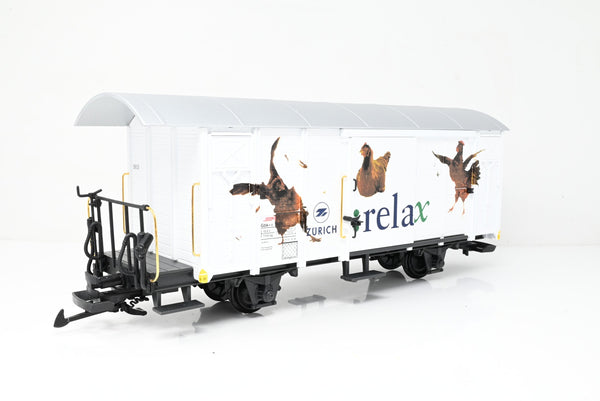 LGB G Gauge 47810 RhB Relax Boxcar - Boxed