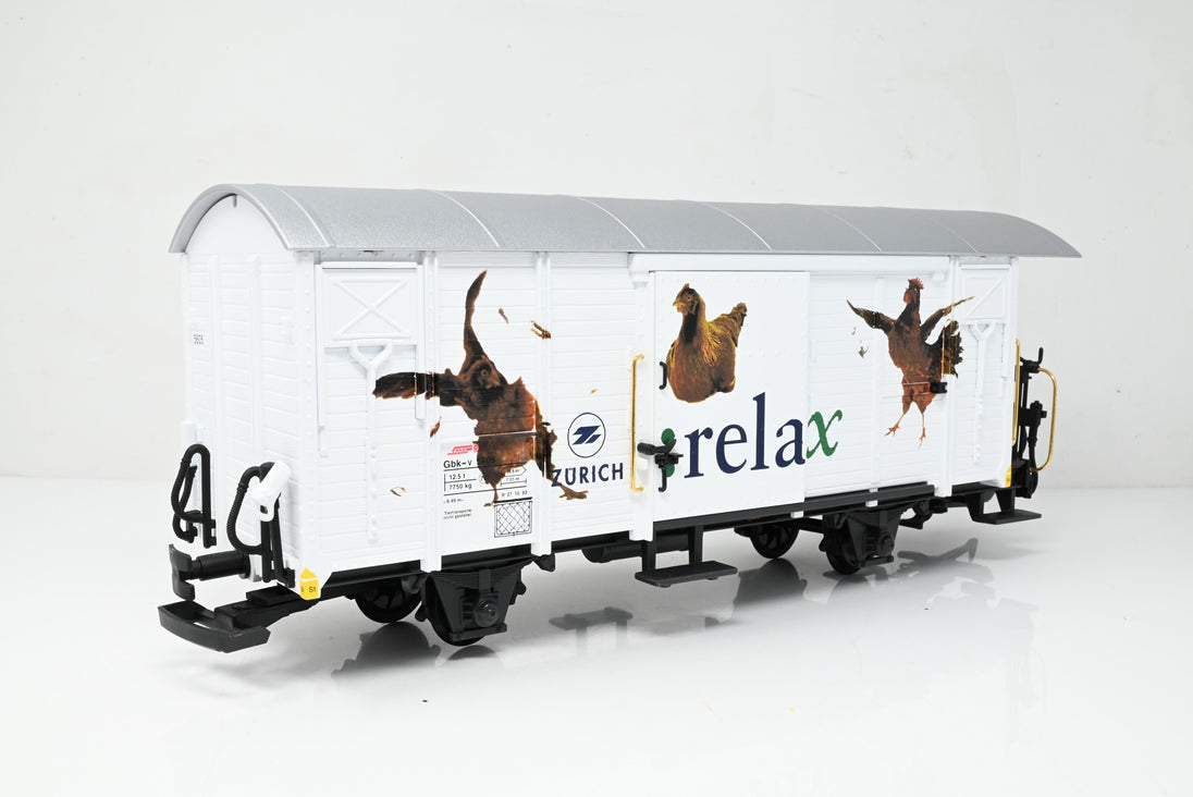 LGB G Gauge 47810 RhB Relax Boxcar - Boxed