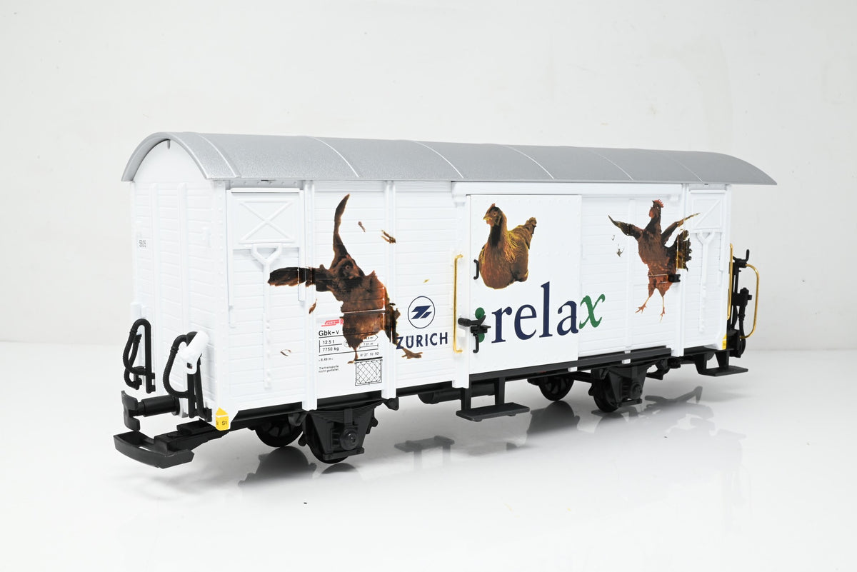 LGB G Gauge 47810 RhB Relax Boxcar - Boxed