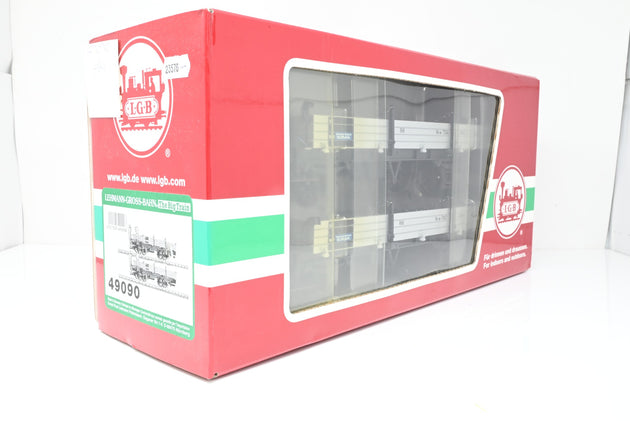 LGB G Gauge 49090 RhB 2 x Gondola Set - Boxed