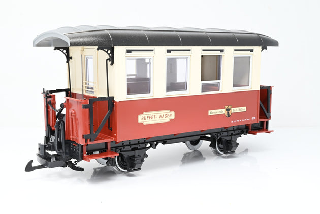 LGB G Gauge 31076 Zillertal Buffet Coach - Boxed