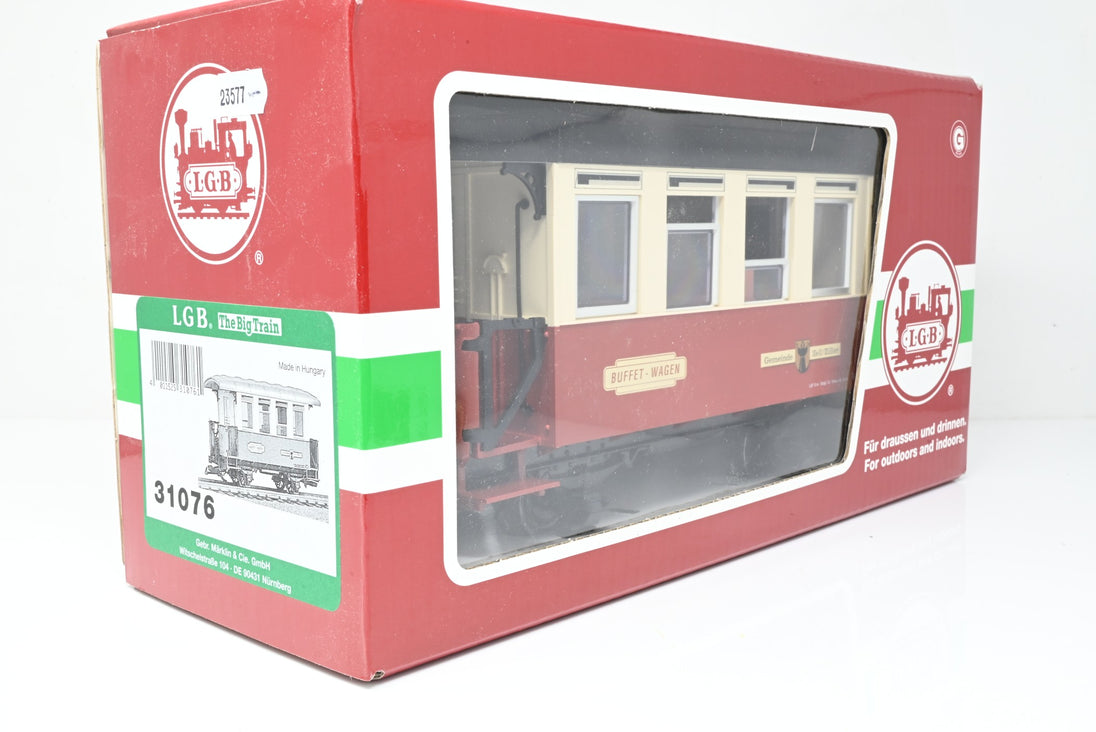 LGB G Gauge 31076 Zillertal Buffet Coach - Boxed