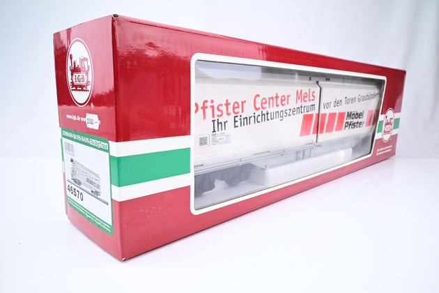LGB G Gauge 46570 Sliding Wall Wagon 'Pfister' - Boxed