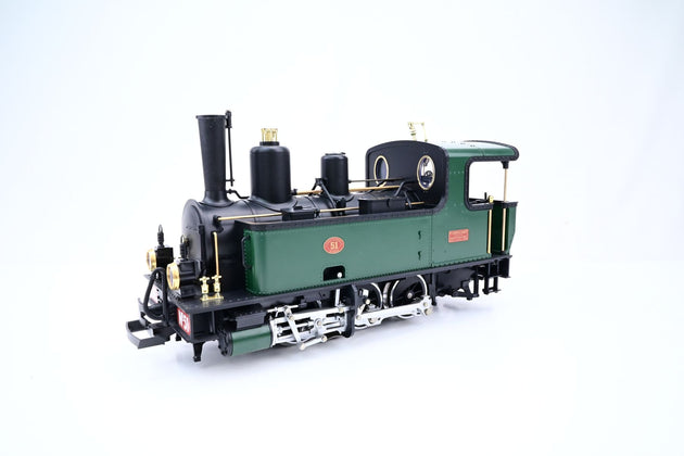 LGB G Gauge 2078 Corpet Louvet 0-6-0T Dark Green No.51 - Boxed