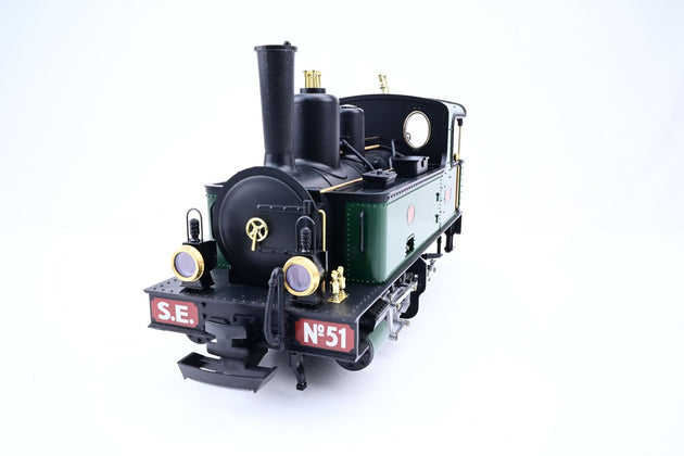 LGB G Gauge 2078 Corpet Louvet 0-6-0T Dark Green No.51 - Boxed