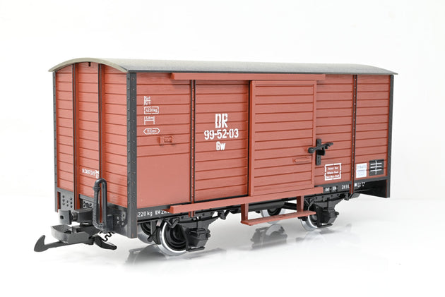 LGB G Gauge 46350 DR Covered Box Van #99-52-03