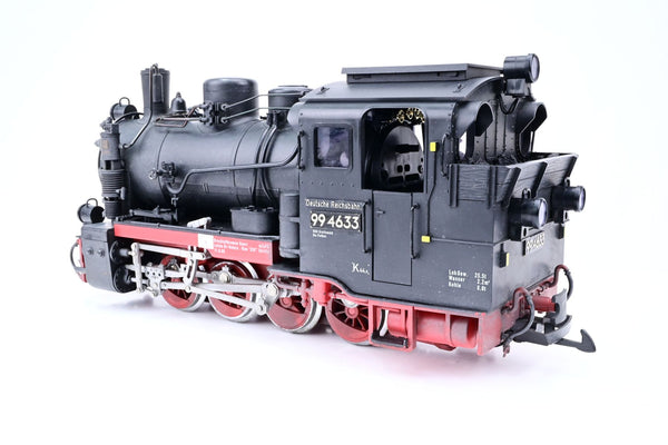 LGB G Gauge 28001 Rügen Steam Loco No.99-4633 - DC Sound, Boxed